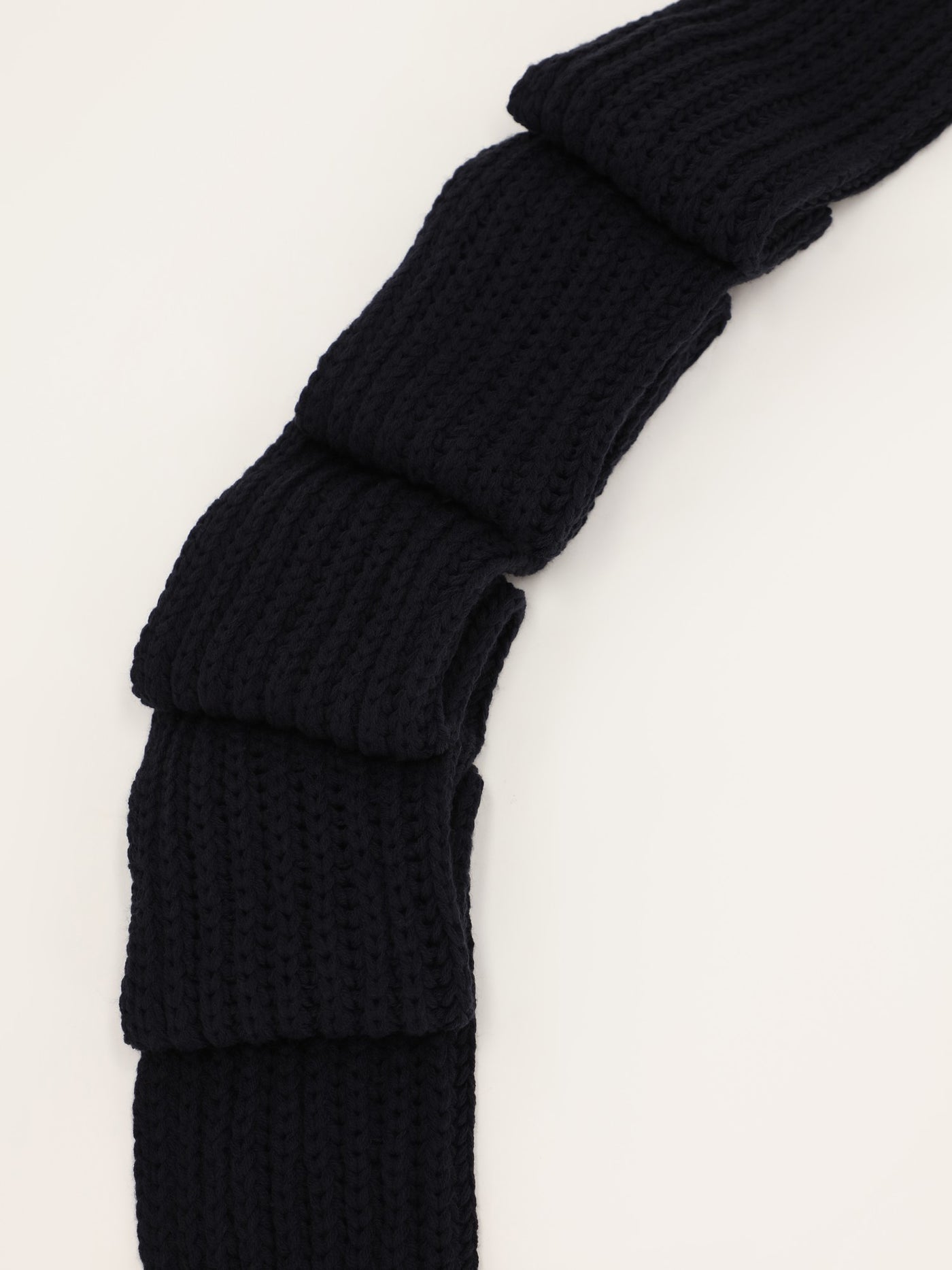 Basic Knitted Wool Scarf