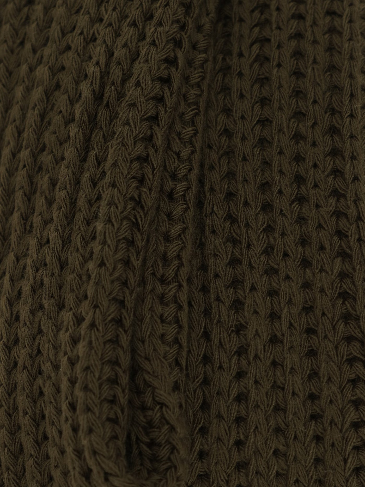 Basic Knitted Wool Scarf