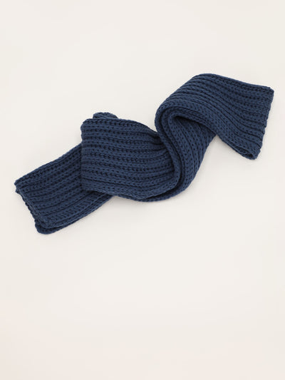 Basic Knitted Wool Scarf