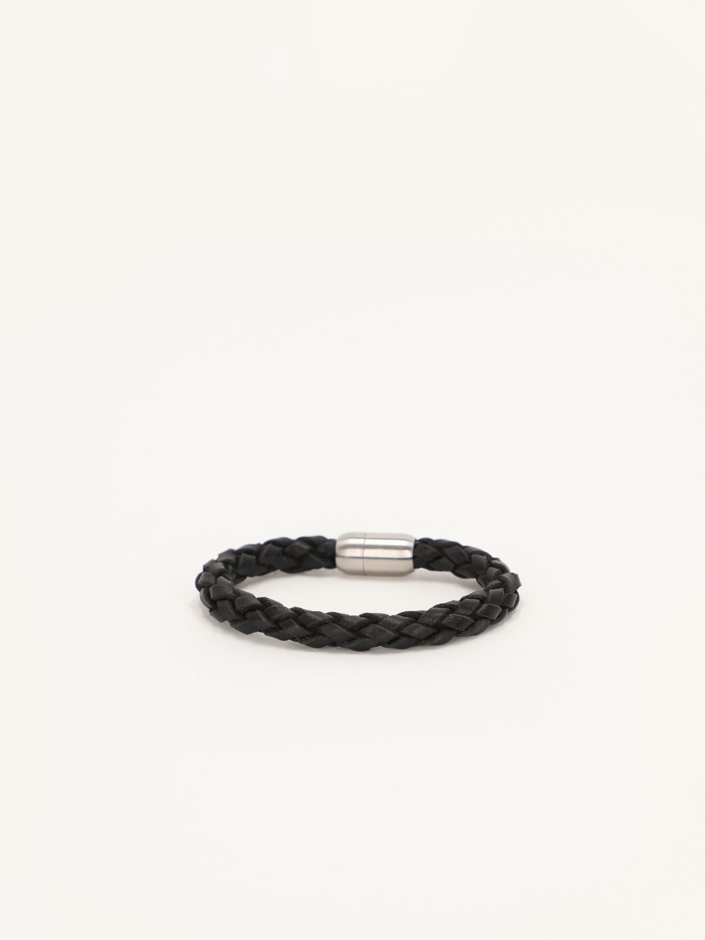 Round Braided Leather Bracelet