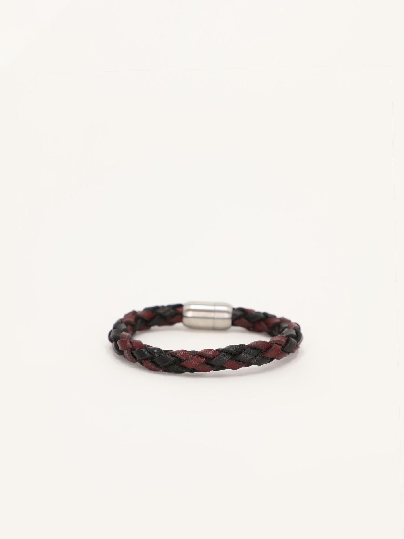 Round Braided Leather Bracelet