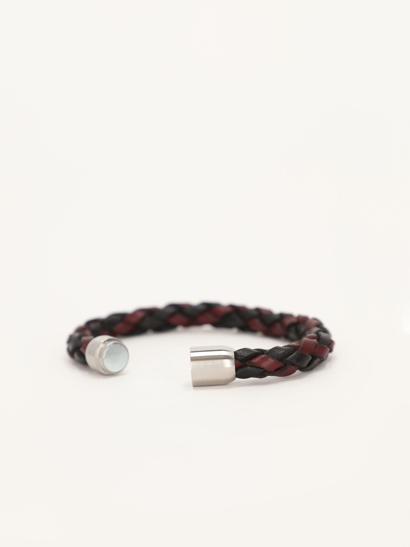 Round Braided Leather Bracelet