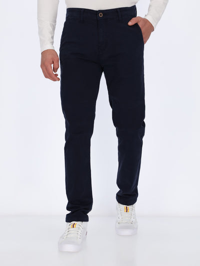 Slim-Fit Semi-Casual Pants