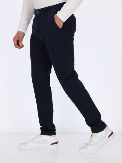 Slim-Fit Semi-Casual Pants