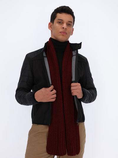 Basic Knitted Wool Scarf