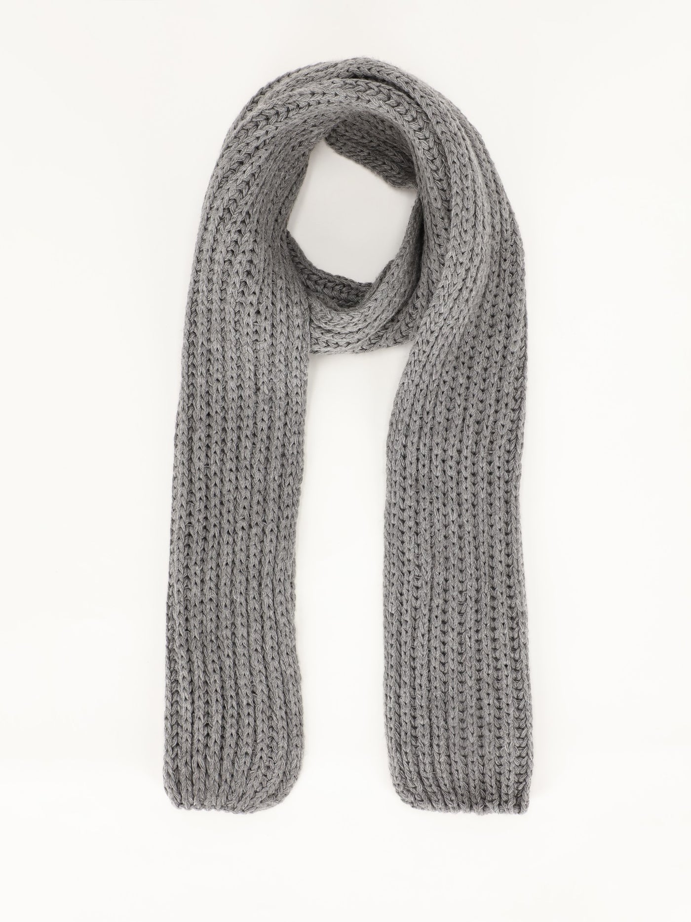 Basic Knitted Wool Scarf