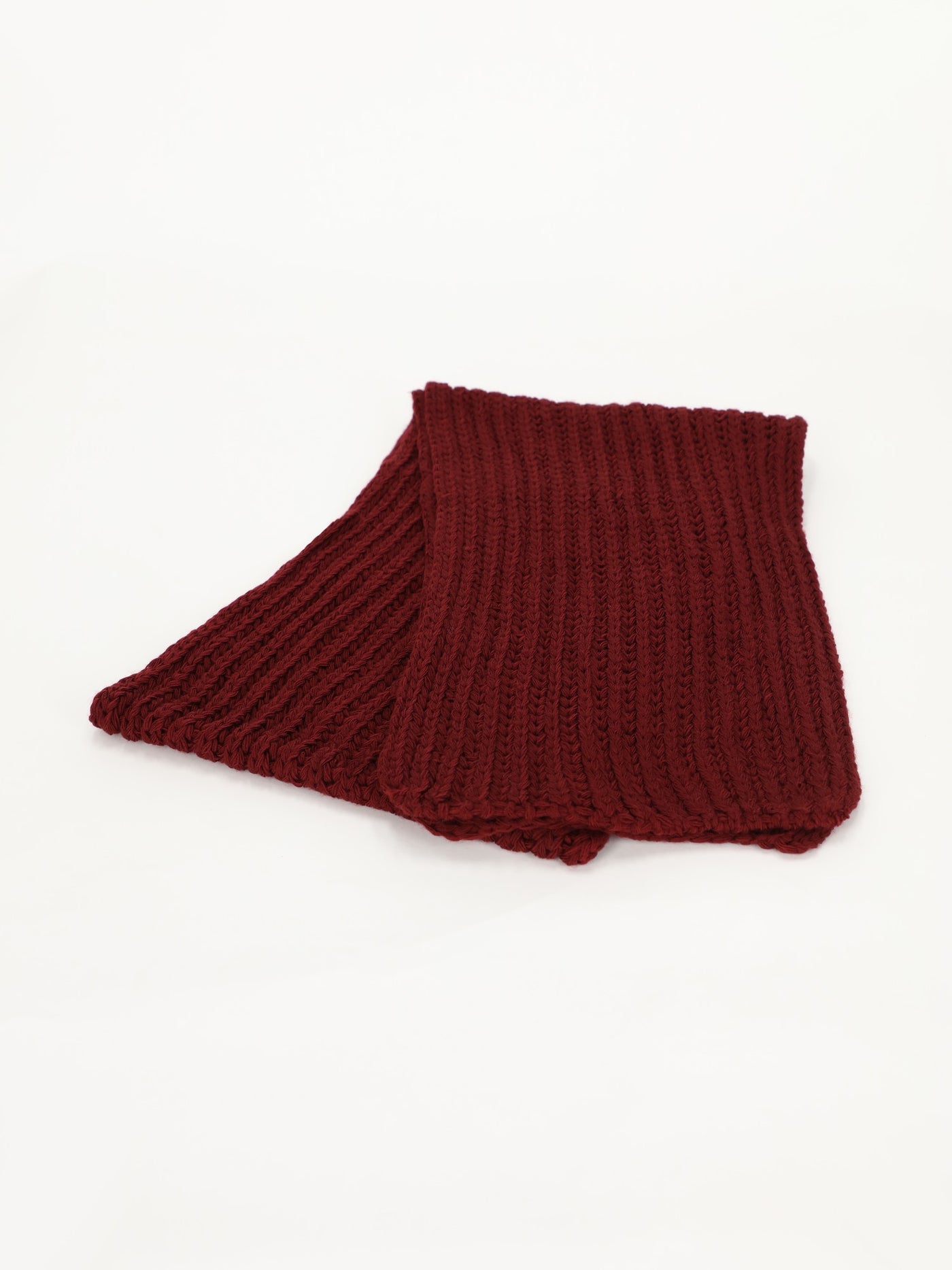 Basic Knitted Wool Scarf