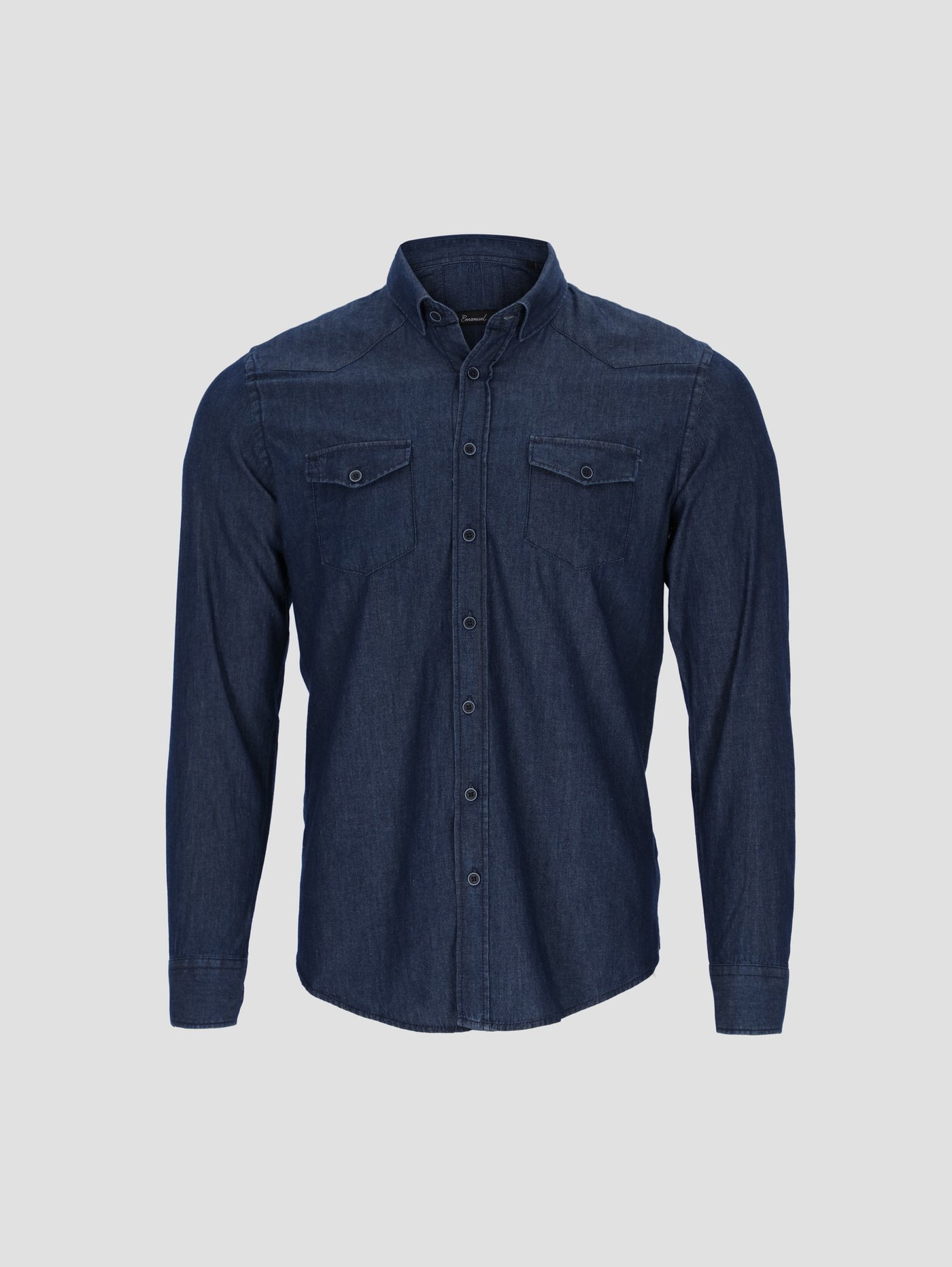 Chest Pockets Denim Shirt