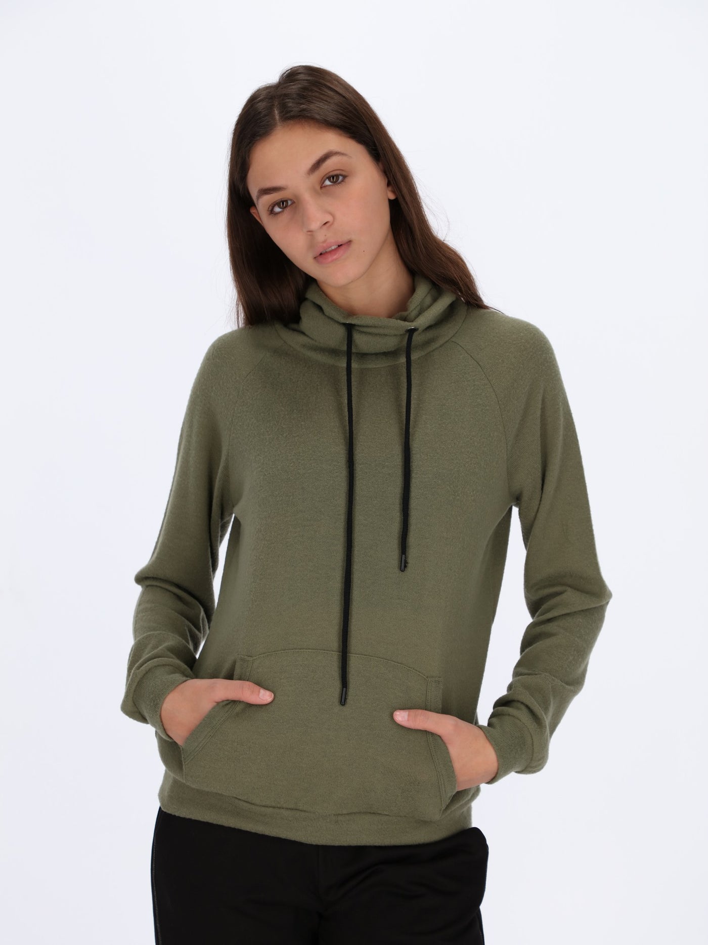 Lightweight Knit Hoodie