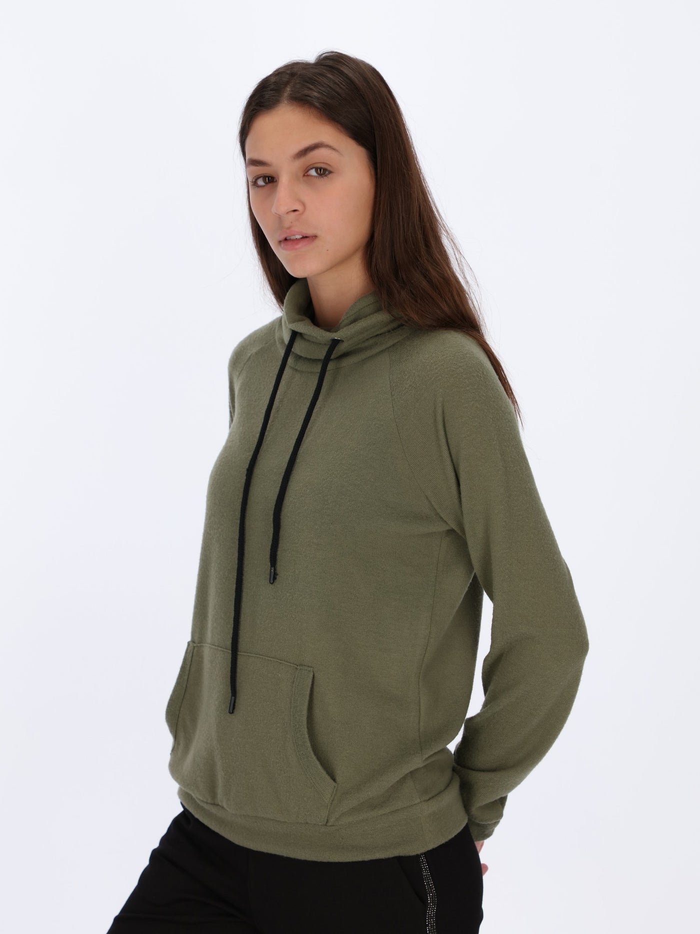 Lightweight Knit Hoodie