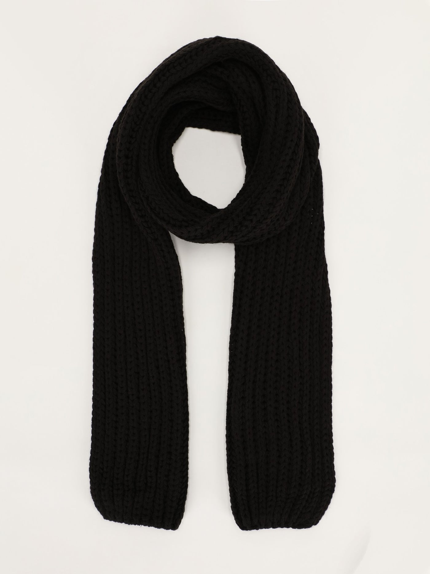 Basic Knitted Wool Scarf