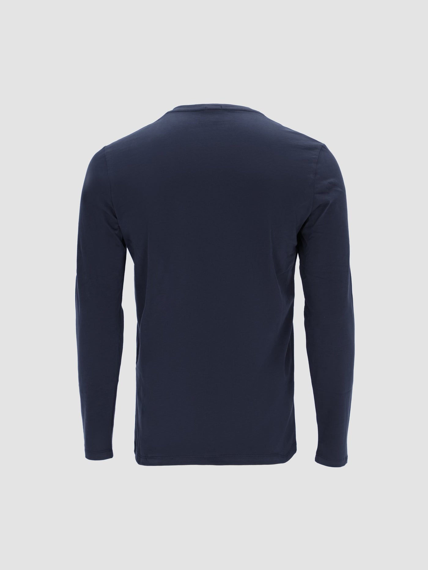 Men's Long Sleeve T-shirt with V Neck