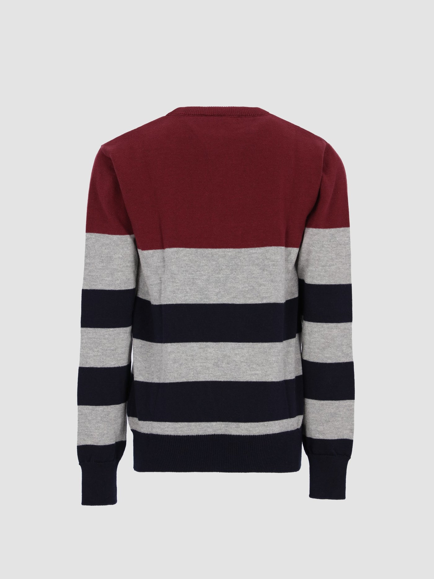 Kids Boys Color-Block Striped Sweater