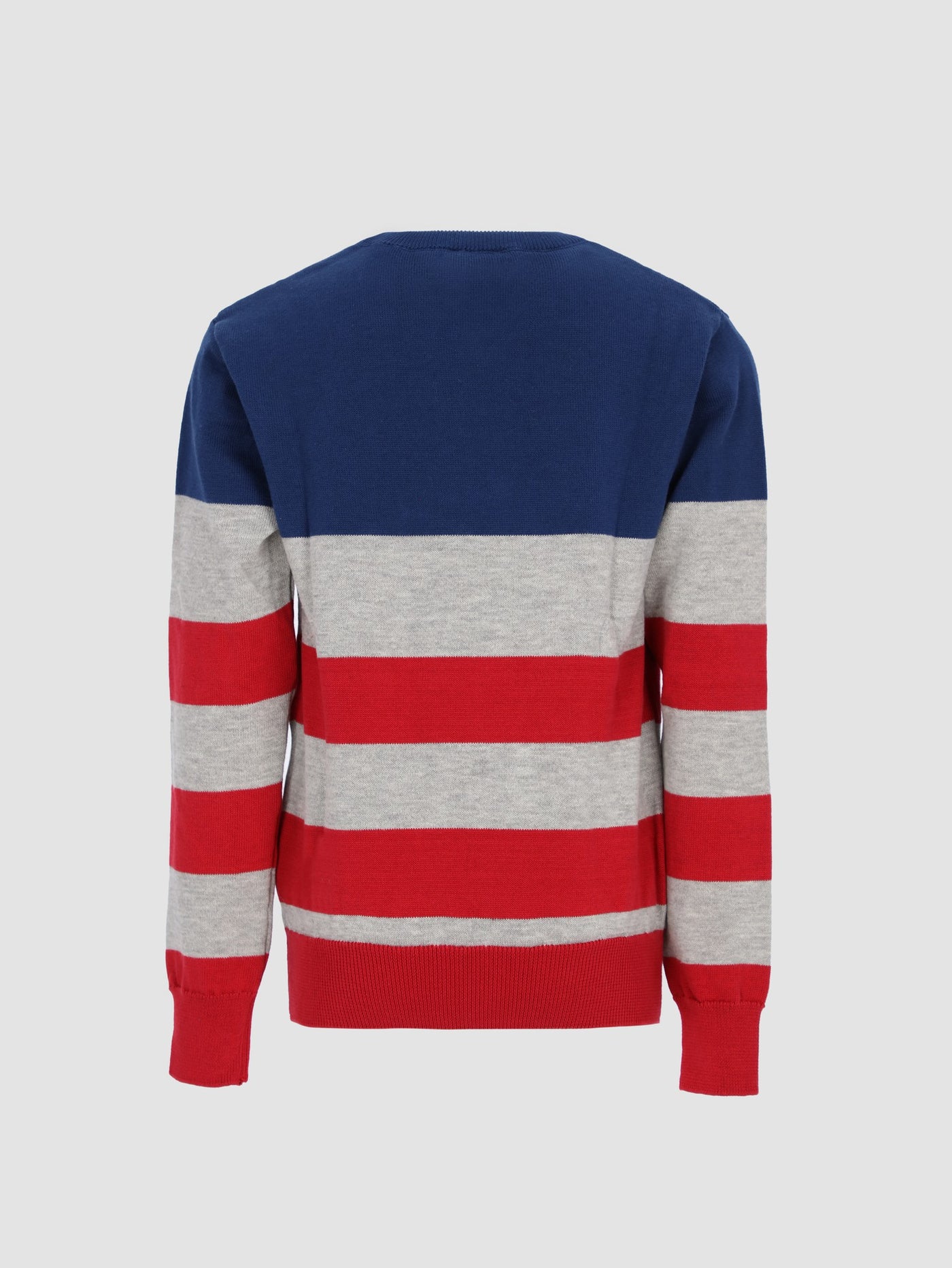 Kids Boys Color-Block Striped Sweater