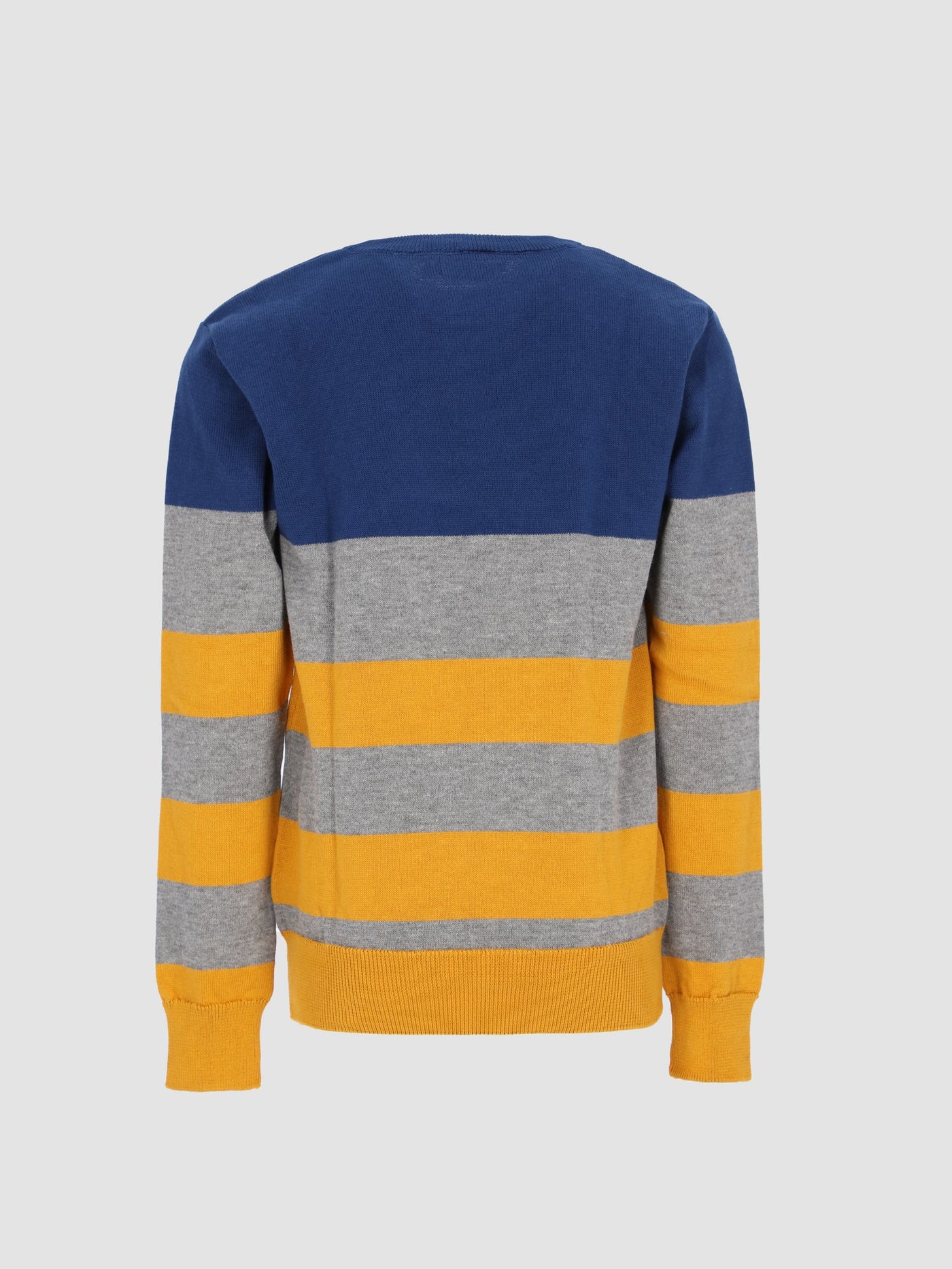 Kids Boys Color-Block Striped Sweater