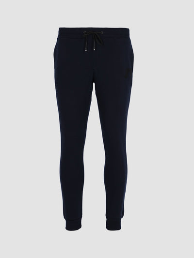 Men's Basic Sweatpants with Printed Patch 89