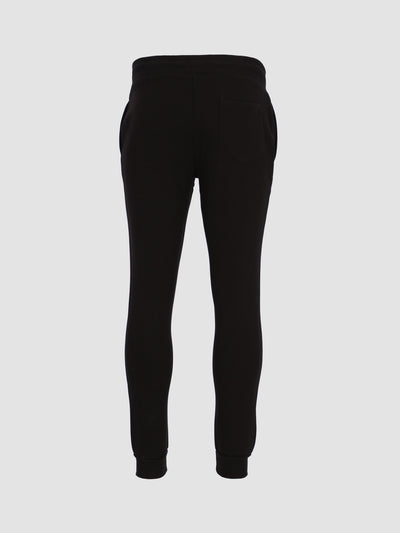 Men's Basic Sweatpants with Printed Patch 89