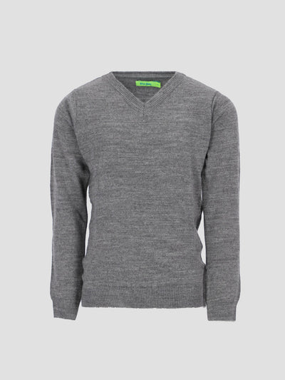 Kids Boys Heather V-neck Sweater