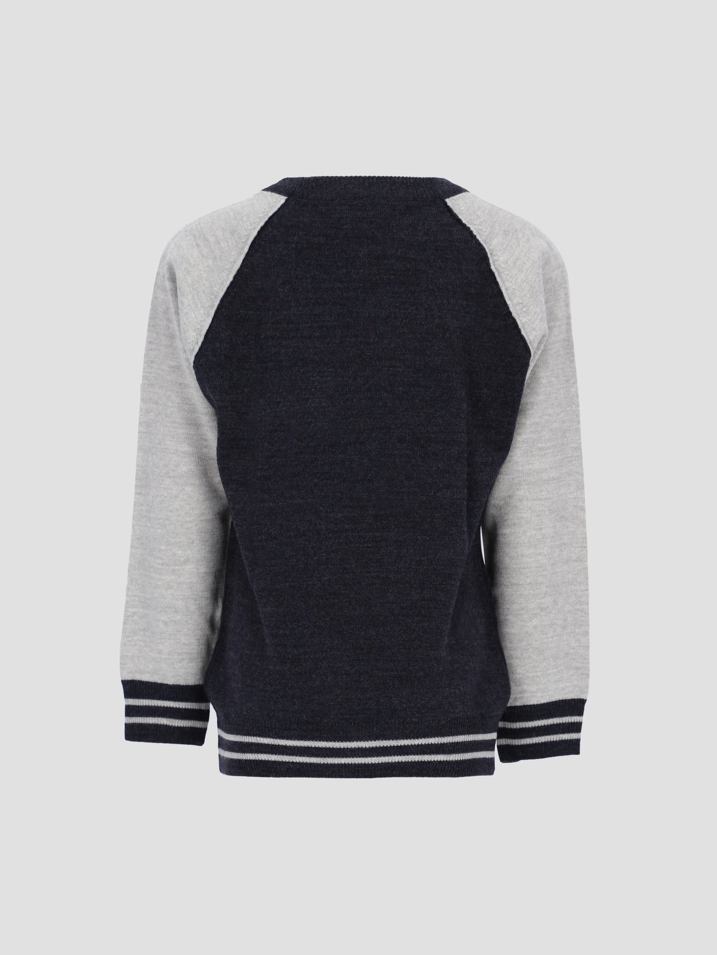 Kids Boys Raglan Sleeve Knit Pullover