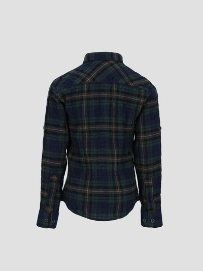 Kids Boys Plaid Long Sleeve Shirt