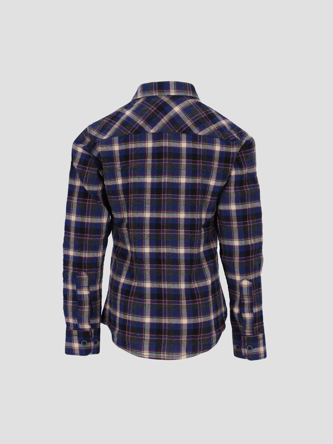 Kids Boys Plaid Long Sleeve Shirt