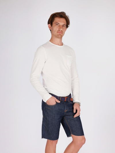 OR T-Shirts White / S Chest Pocket Round Neck T-Shirt