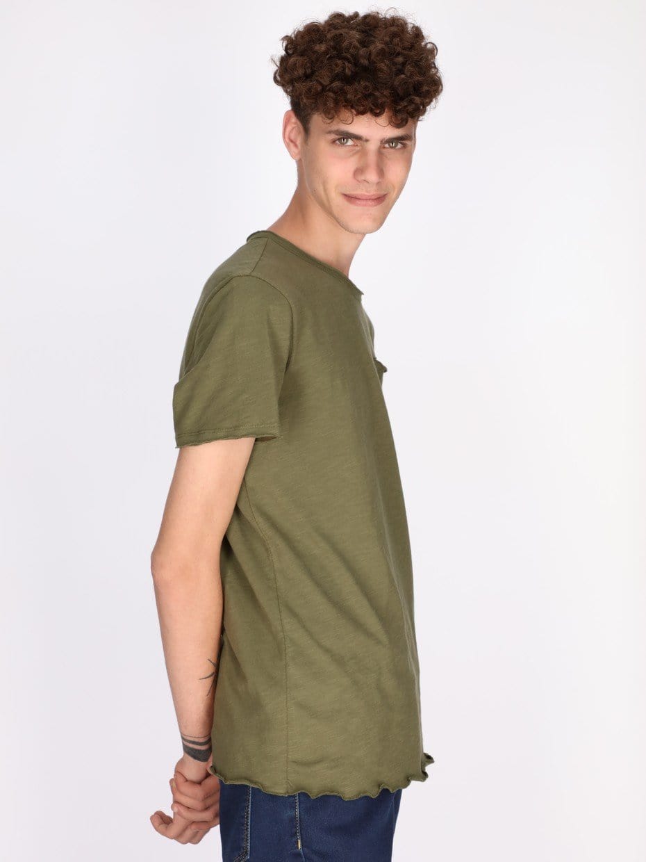 OR T-Shirts Chest Pocket T-Shirt with Round Neck