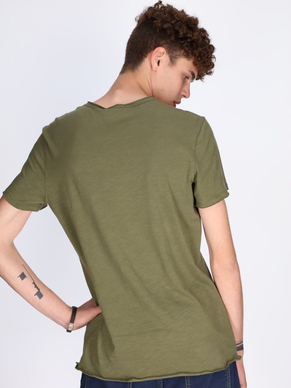 OR T-Shirts Chest Pocket T-Shirt with Round Neck