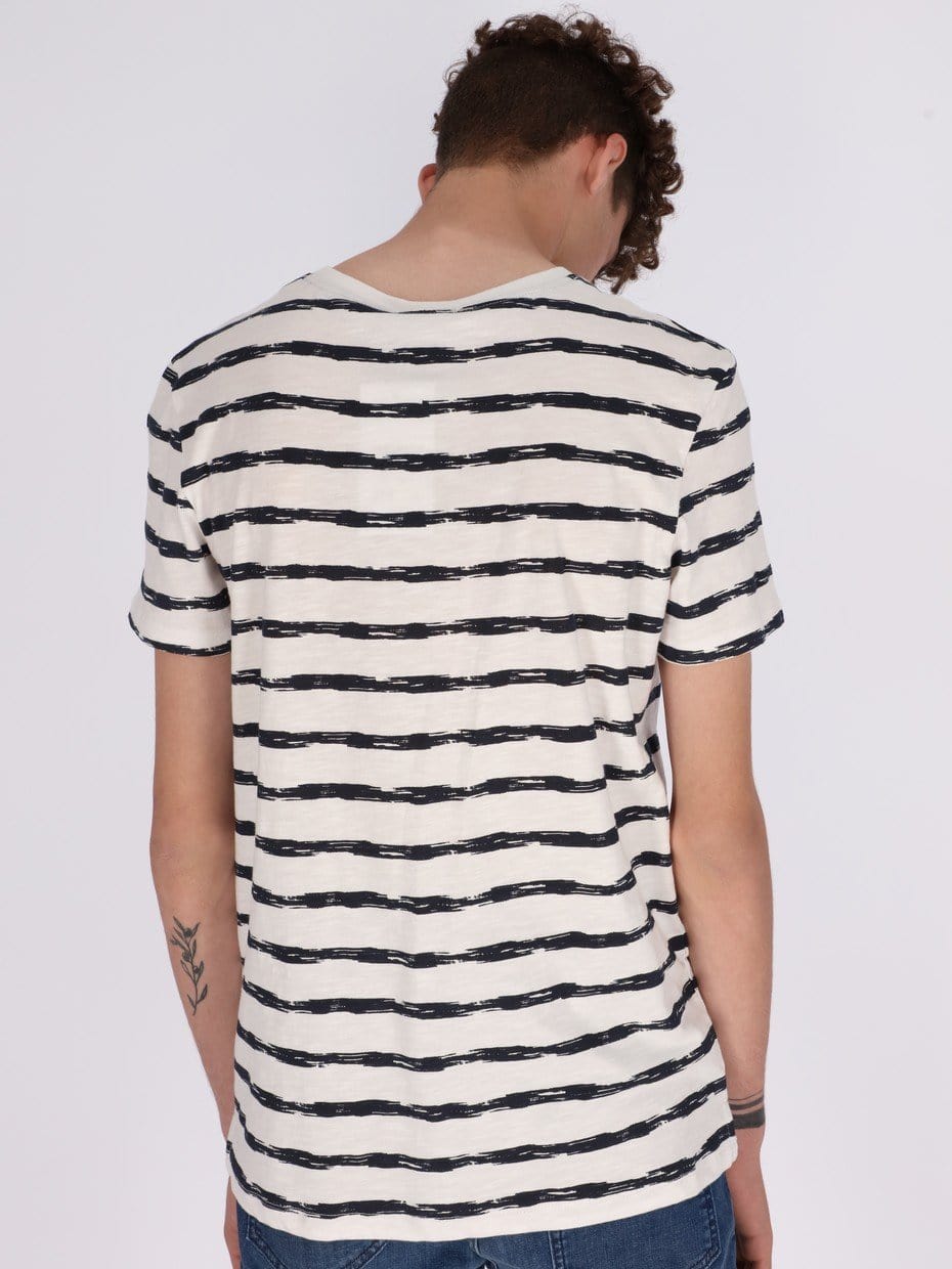 OR T-Shirts Inky Wide Striped T-Shirt