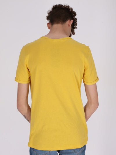 OR T-Shirts Chest Pocket V-Neck Solid T-Shirt