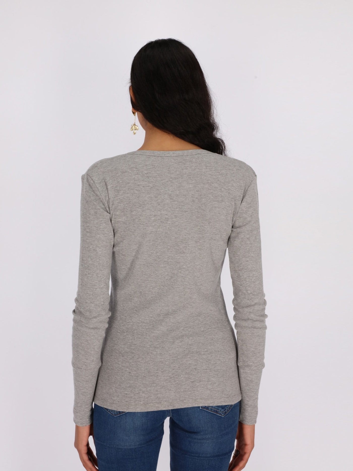 OR Jackets & Cardigans Basic Buttoned Jumper with V Neck