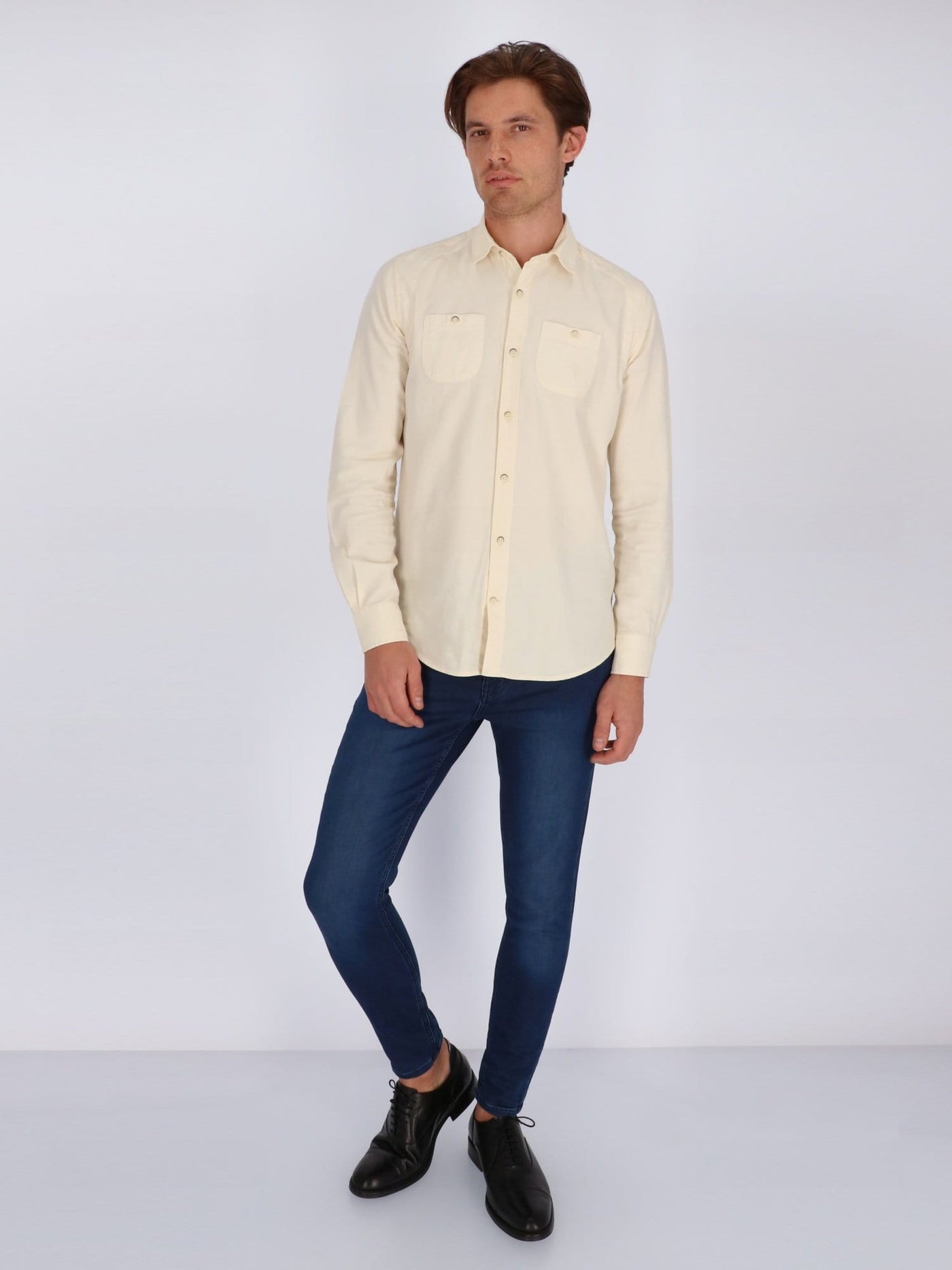 OR Shirts Front Pockets Gabardine Shirt