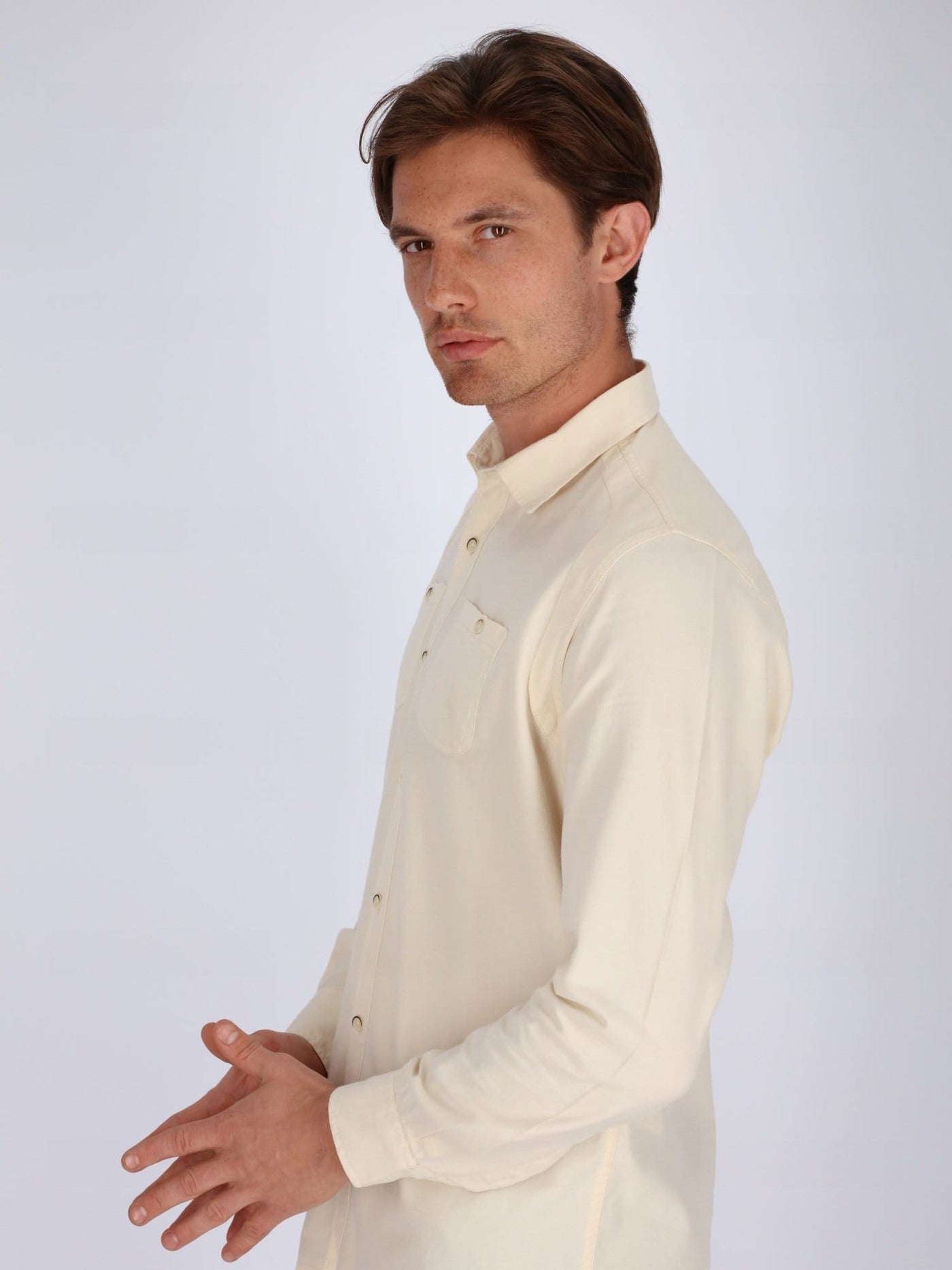 OR Shirts Front Pockets Gabardine Shirt