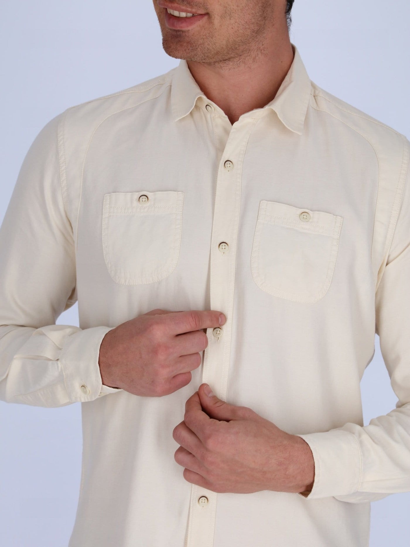 OR Shirts Front Pockets Gabardine Shirt