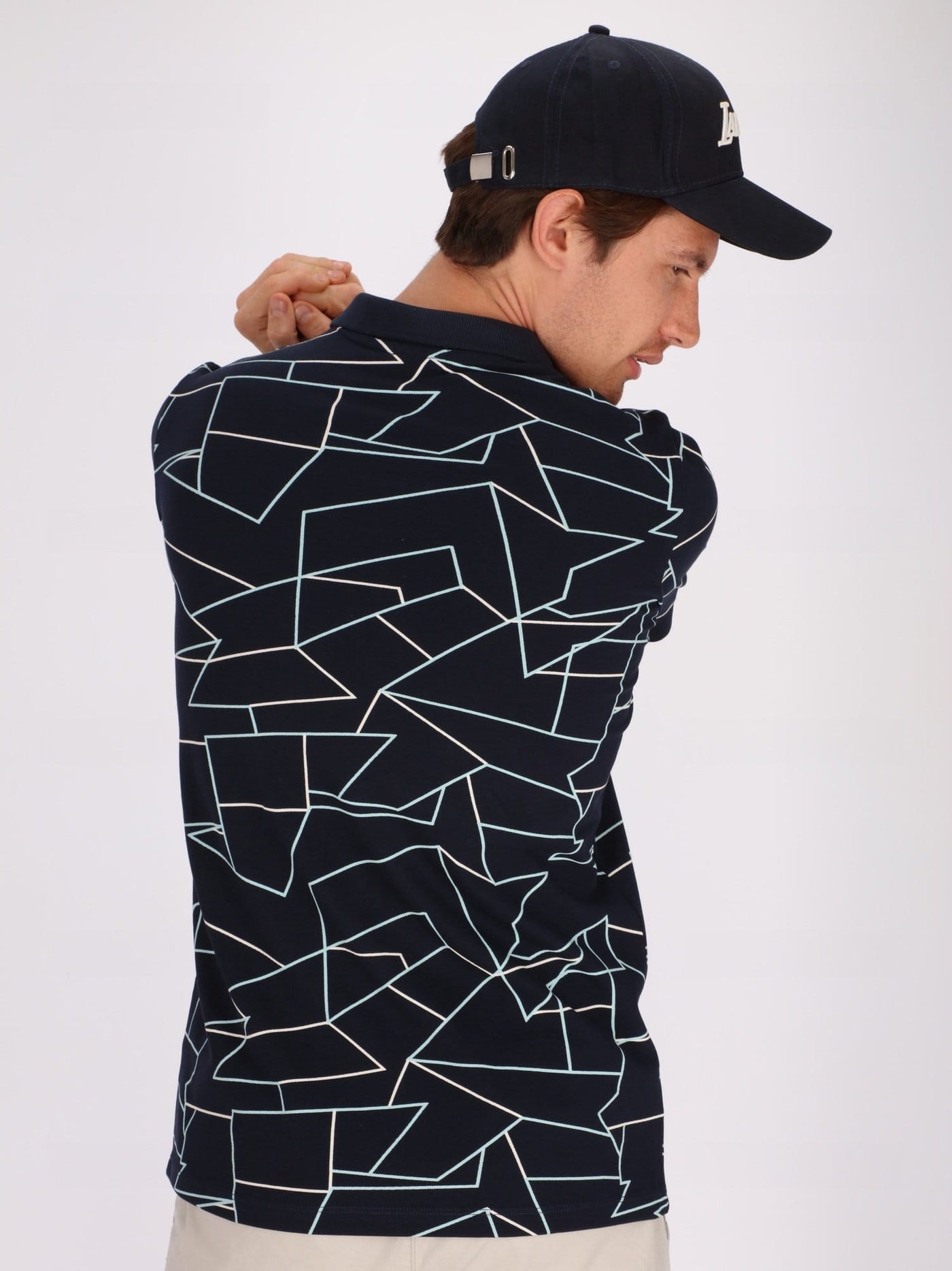 OR Polos Geometric Shapes Polo Shirt