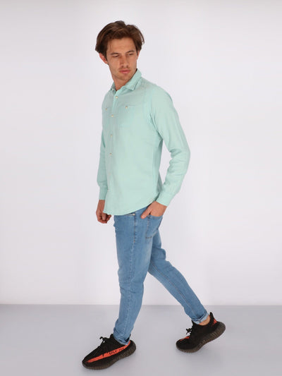 OR Shirts Front Pockets Gabardine Shirt