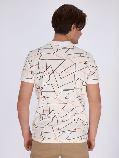 OR Polos Geometric Shapes Polo Shirt