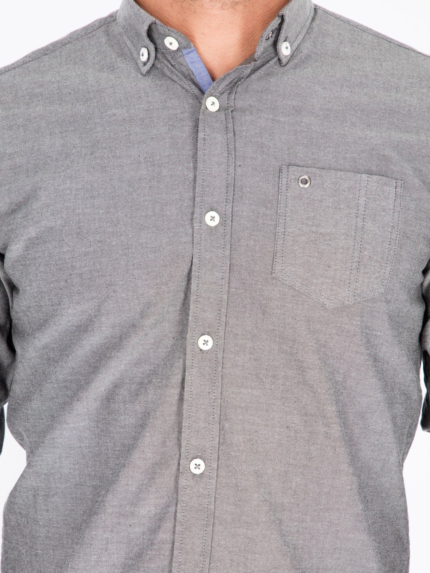 OR Shirts Brick-V14 / M Chambray Shirt with Long Sleeves