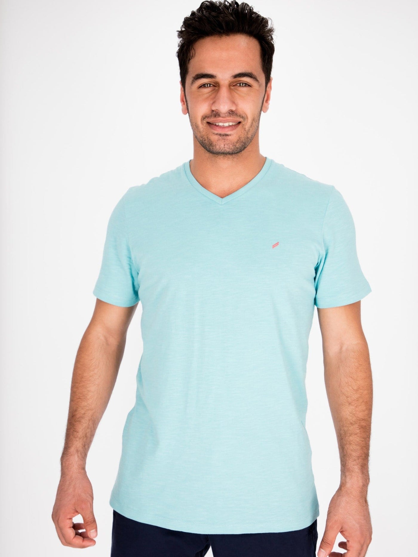 Daniel Hechter T-Shirts Basic V-Neck Short Sleeve T-Shirt