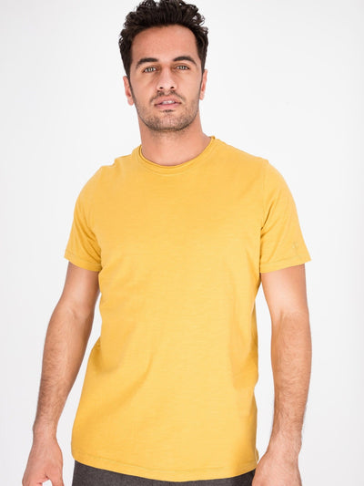 Daniel Hechter T-Shirts Raw Trim Round Neck Short Sleeve T-Shirt