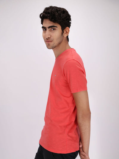 Daniel Hechter T-Shirts Basic V-Neck Short Sleeve T-Shirt