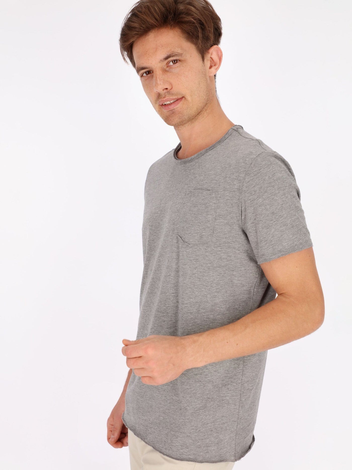 OR T-Shirts Round Neck Chest Pocket T-Shirt