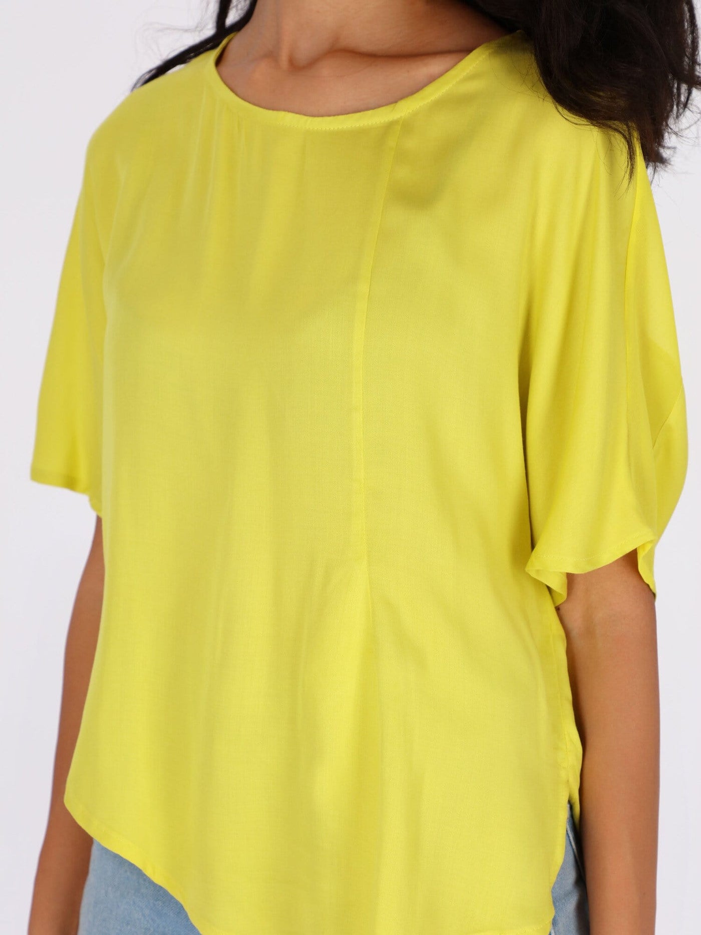 OR Tops & Blouses Chiffon Back Loose Blouse