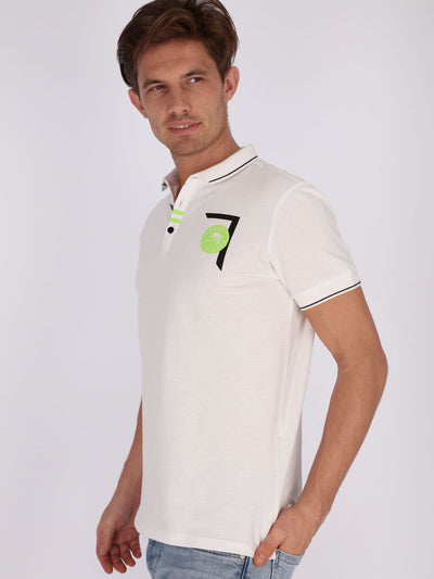 OR Polos Polo Shirt with Front Print