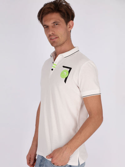 OR Polos Polo Shirt with Front Print