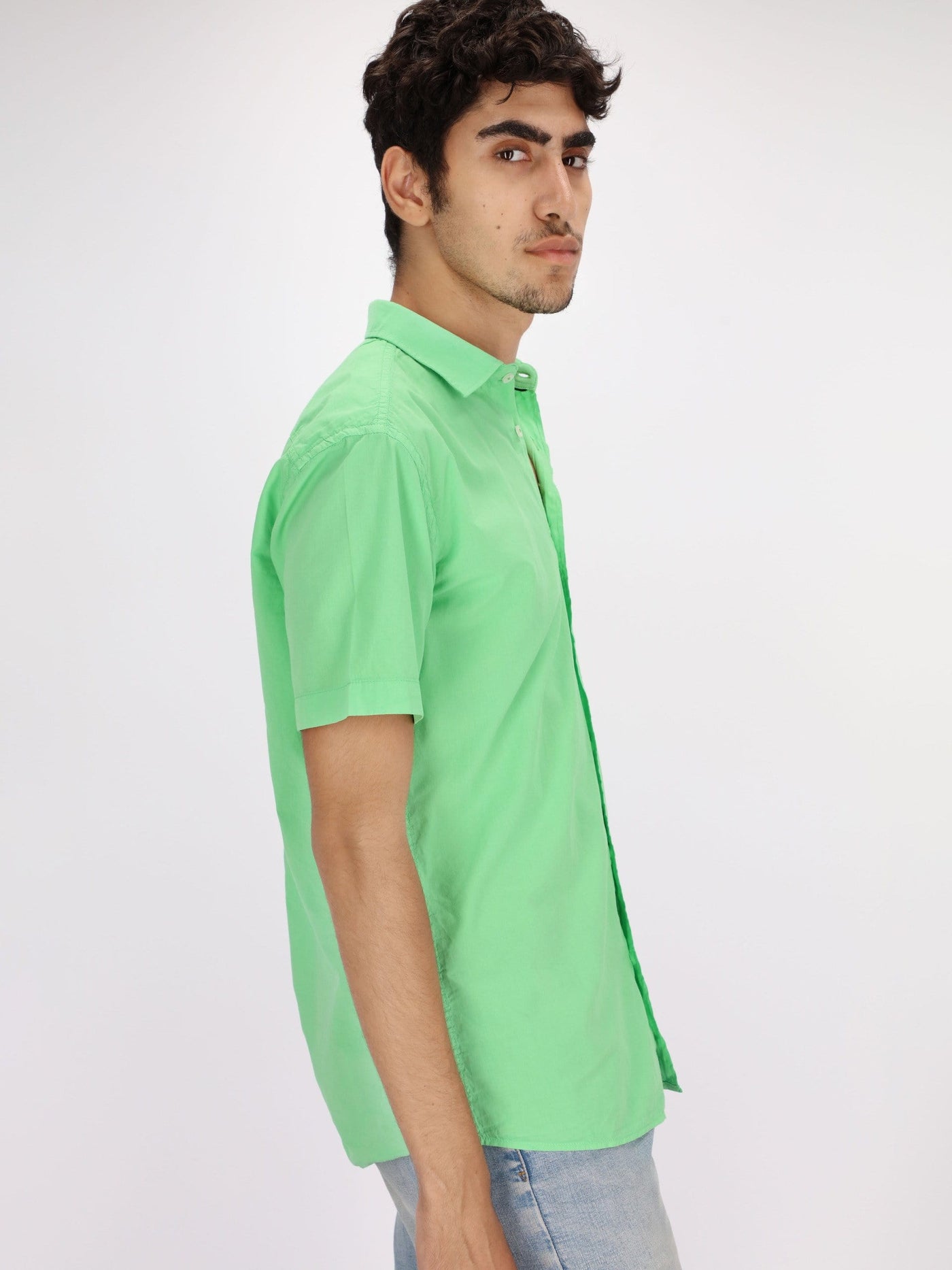 OR Shirts Basic Short Sleeve Turn-Down Collar Shirt