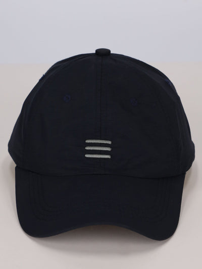 OR Hats Navy / Os Basic Cap with Front 3 Lines