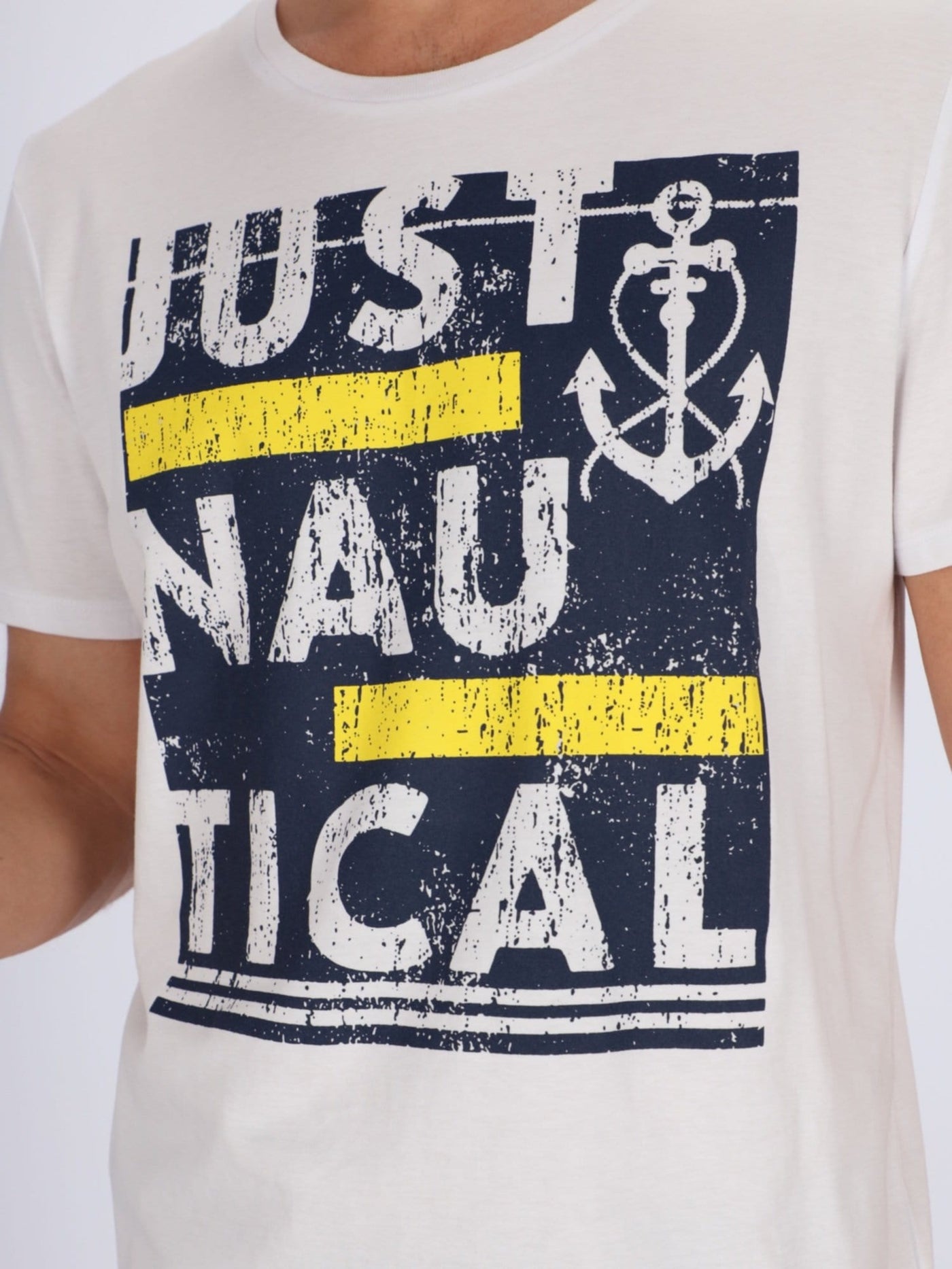 OR T-Shirts Just Nautical Front Text Print Short Sleeve T-Shirt