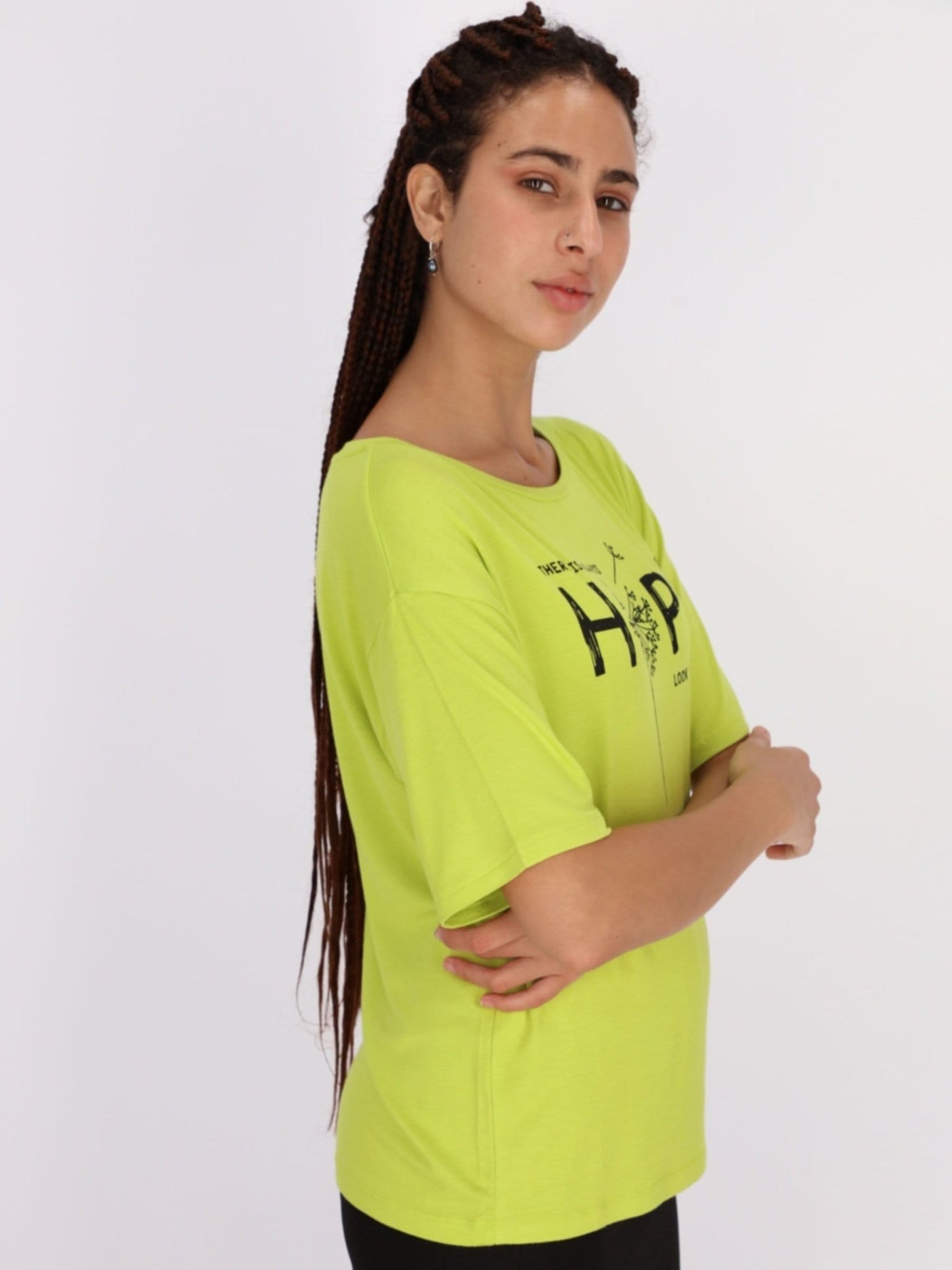 OR Tops & Blouses There Is Always Hope Front Text Print Short Sleeve Top