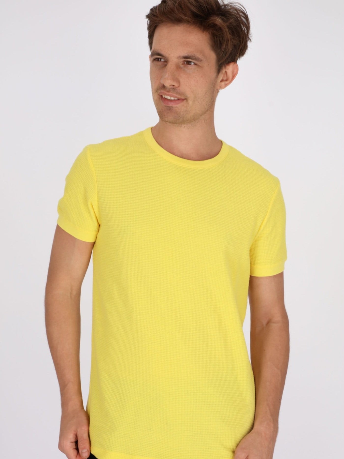 OR T-Shirts Yellow-V13 / L Basic T-Shirt with Short Sleeve Thermal